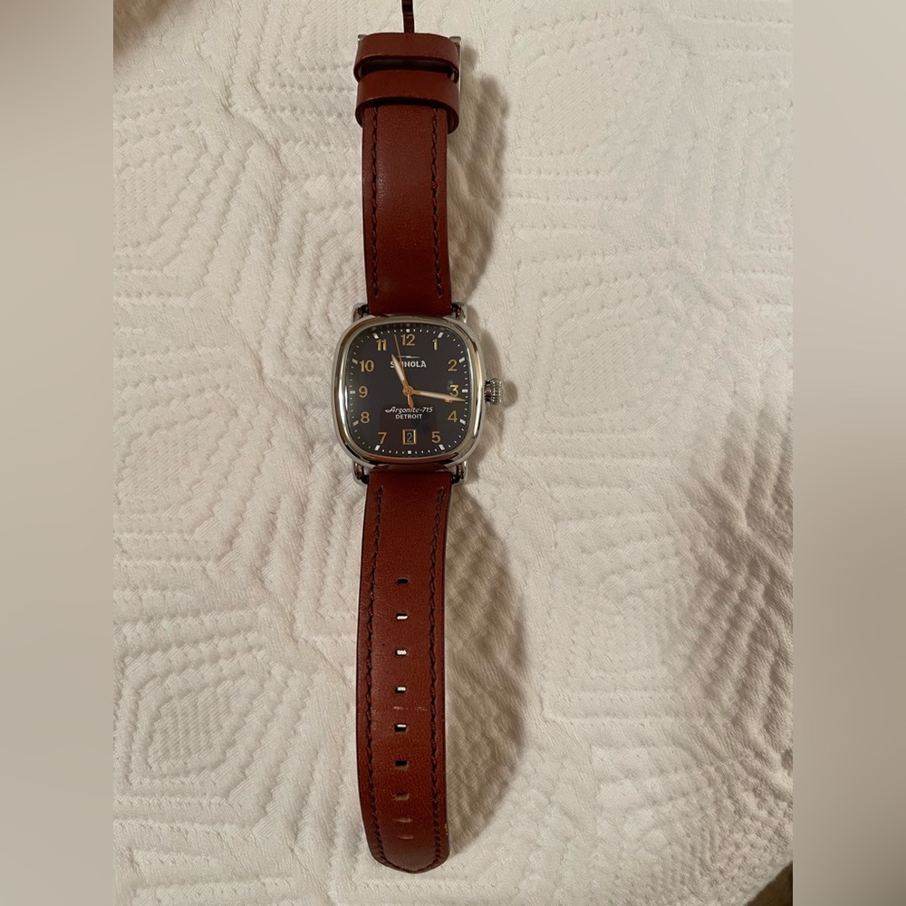 Shinola Guardian watch- excellent used condition
